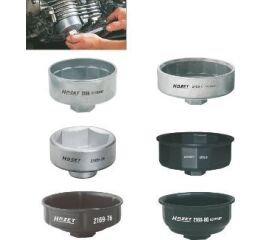 Klíče na olejové filtry 6 ks 2169/6 (HA120628)