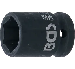 Šestihranná silová nástrčná hlavice 1/2", 19 mm, BGS - B5219