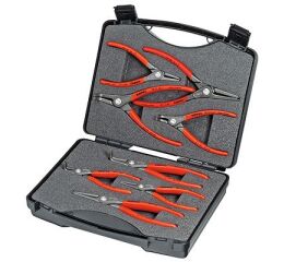 Kleště na pojistné kroužky precizní, sada v kufříku Knipex - 002125
