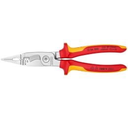 Elektroinstalační kleště chromované 200 mm  - 1386200