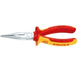 Půlkulaté kleště s břity chromované 160 mm  - 2506160