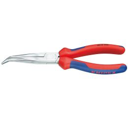 Zahnuté půlkulaté kleště 200 mm Knipex pro mechaniky chromované - 3825200