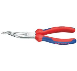 Zahnuté půlkulaté kleště 200 mm Knipex pro mechaniky chromované - 3835200