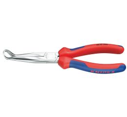 Zahnuté půlkulaté kleště 200 mm Knipex pro mechaniky chromované - 3895200