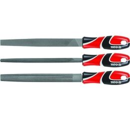 Sada pilníků zámečnických 250 mm 3 ks - YT-6237