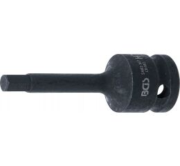 Rázový nástrčný klíč HEX 1/2", 7 mm, prodloužený - B5481-M7