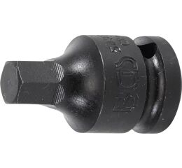 Rázový nástrčný klíč HEX 1/2", 11 mm - B5485-11