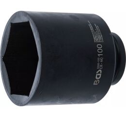 Silová nástrčná hlavice, šestihranná, prodloužená, 1", 100 mm, B5500-100