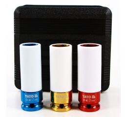 Sada vnitřních nástrčných klíčů na alu ráfky 1/2" 3ks YATO - YT-1056