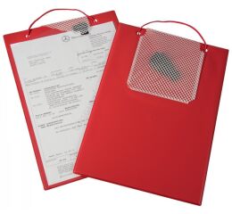 Desky na zakázky - A4 - červené - 454020120