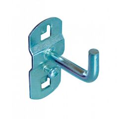 Pravoúhlý hák do děrované desky, 40 mm - GU40770