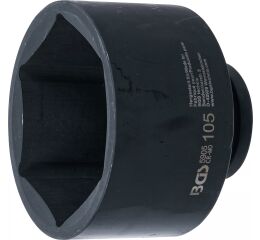 Silová nástrčná hlavice, šestihranná, 25 mm (1"), 105 mm, BGS 5905