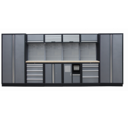 Kvalitní PROFI dílenský nábytek - 4535 x 2000 x 495 mm - TGS1301AD