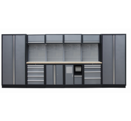 Kvalitní PROFI dílenský nábytek - 4535 x 2000 x 495 mm - TGS1301AE