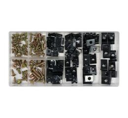 Vruty a podložky karosářská sada 170ks - YT-06780