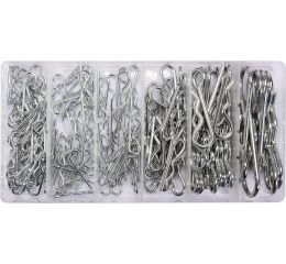 Závlačky pružinové sada 150ks - YT-06883