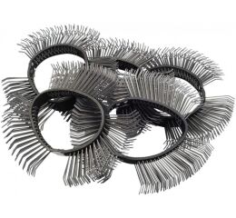 Kartáčový pás široký 11 mm, hrubý, zahnuté hroty 5 ks, 9033-6-03/5 - HA160181