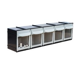 Organizér na šroubky s 5 zásuvkami - FO-605