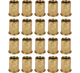 Ocelové nýtovací matice M4, 20ks - YT-36471