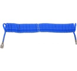 Spirálová vzduchová hadice 10m, PU průměr vnitřní 6,5mm, vnější 10mm - YT-24205