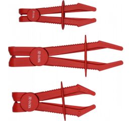 Zahnuté škrtící kleště na hadice 3ks - YT-08403