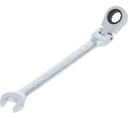 Ráčnový očkoplochý klíč 10 mm s kloubem, BGS - B6710