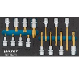Sada nástrčných hlavic XZN 163-482/15 HAZET - HA207787