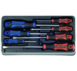 Sada 7 šroubováků ve výplni do dílenského vozíku - LIACK274009