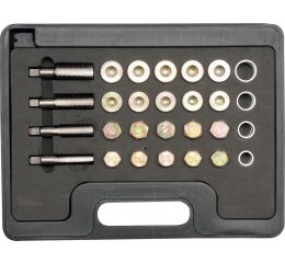 Sada na opravu vypouštěcích šroubů olejových van - YT-1757