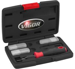 Sada škrabky s čepelemi 16 ks - V6030