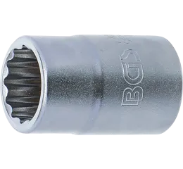 Nástrčná hlavice dvanáctihranná 3/4", 21 mm, BGS - B7421