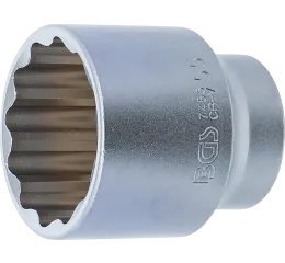 Nástrčná hlavice dvanáctihranná 3/4", 55 mm, BGS - B7455