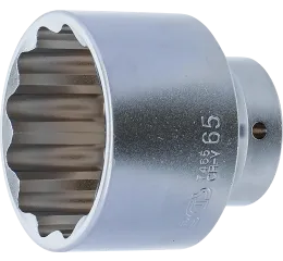 Nástrčná hlavice dvanáctihranná 3/4", 65 mm, BGS - B7465