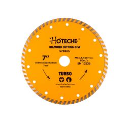 Diamantový řezný kotouč 180 mm, TURBO - HT570305