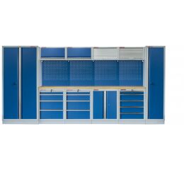 Kvalitní PROFI BLUE dílenský nábytek 4235 x 495 x 2000 mm - MTGS1300A4