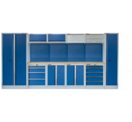 Kvalitní PROFI BLUE dílenský nábytek 4235 x 495 x 2000 mm - MTGS1300AA5