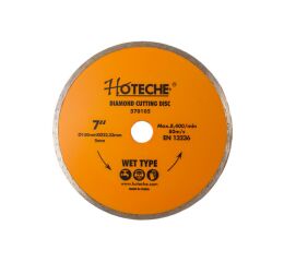 Diamantový řezný kotouč 180 mm, WET TYPE - HT570105