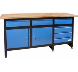 Dílenský stůl Güde, GW 6/2 XL, 6 zásuvek 