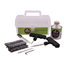 Opravný set na opravu pneumatik, 56 ks - F869