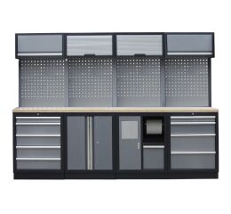 Sestava PROFI dílenského nábytku 2720 x 495 x 2000 mm - TGS1301BB