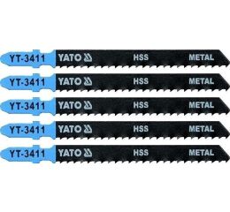 List pilový do přímočaré pily 100 mm na kov TPI8 5 ks