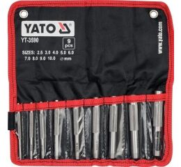 Sada průbojníků na kůži 9 ks - YT-3590