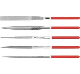 Sada pilníků jehlových diamantových 5 x 180 mm 5 ks