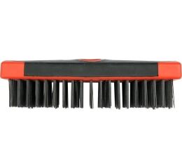 Kartáč drátěný 180 x 65 mm násada