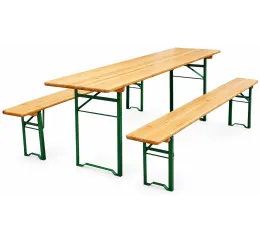 Pivní set stůl  2200 x 600 x 770 mm a 2 lavice
