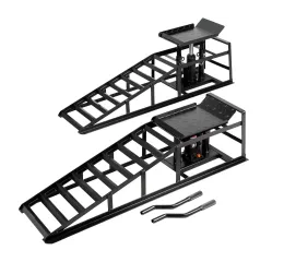 Nájezdové rampy s hydraulickým zvedákem, pár - 2 t - AH072002