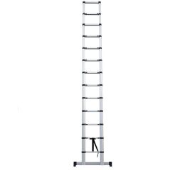 Teleskopický hliníkový žebřík AHProfi, 3,8 m, 12 stupňů - AH1038PT
