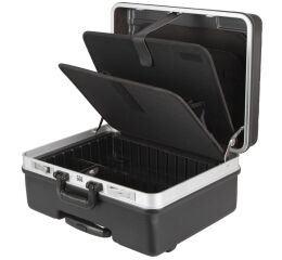 Kufr na nářadí na kolečkách, ABS, 500 x 400 x 255 mm - AH15021