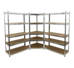 Regálový systém STANDARD, 3 díly - AH3035