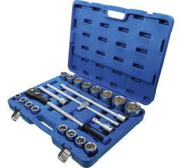 Gola sada, 3/4", 19 - 50 mm, 21 ks - BGS 1207